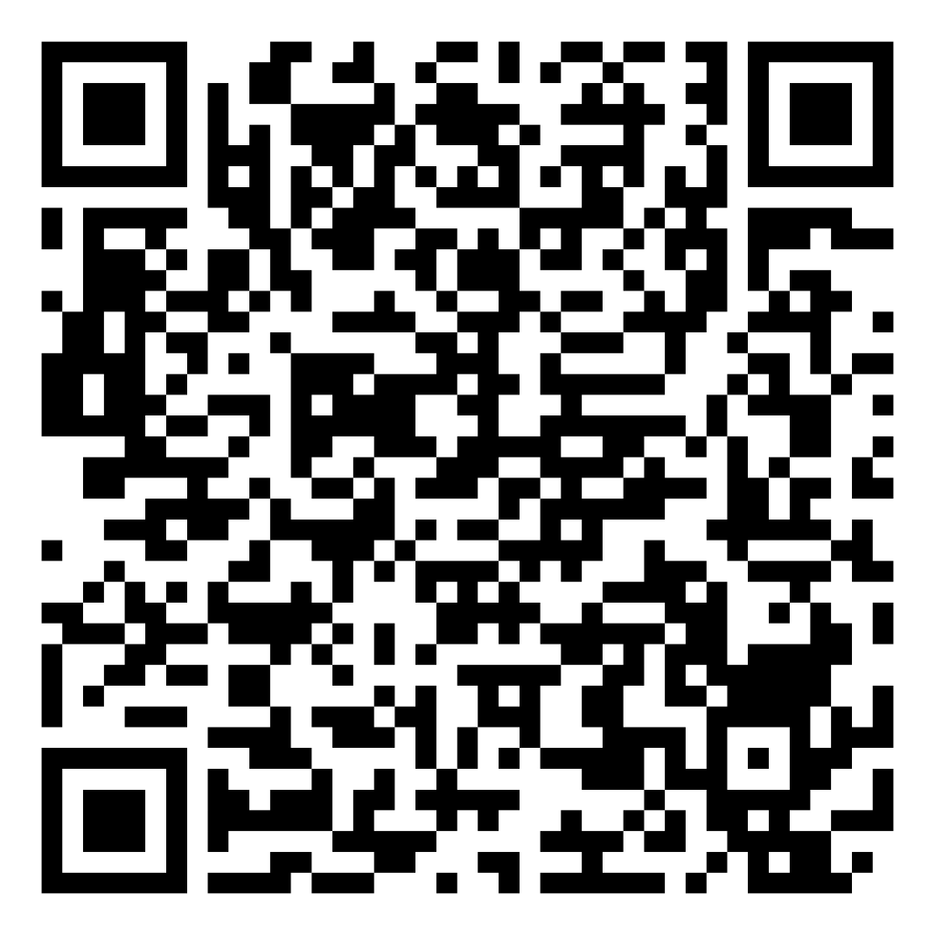 QR code — scan to open Google Docs template